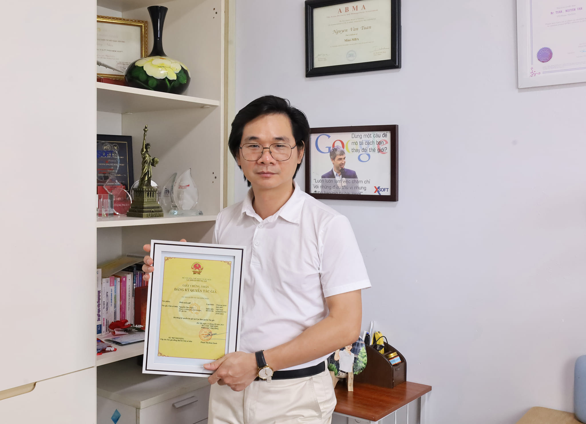 Phần mềm XSEO - Đăng ký quyền tác giả thành công