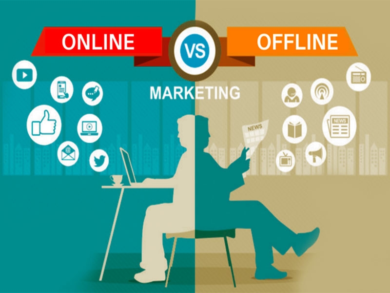 Marketing online và offline là 2 hình thức marketing quan trọng